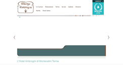 Desktop Screenshot of hotelambrogini.com